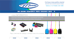 Desktop Screenshot of mennografica.com.br